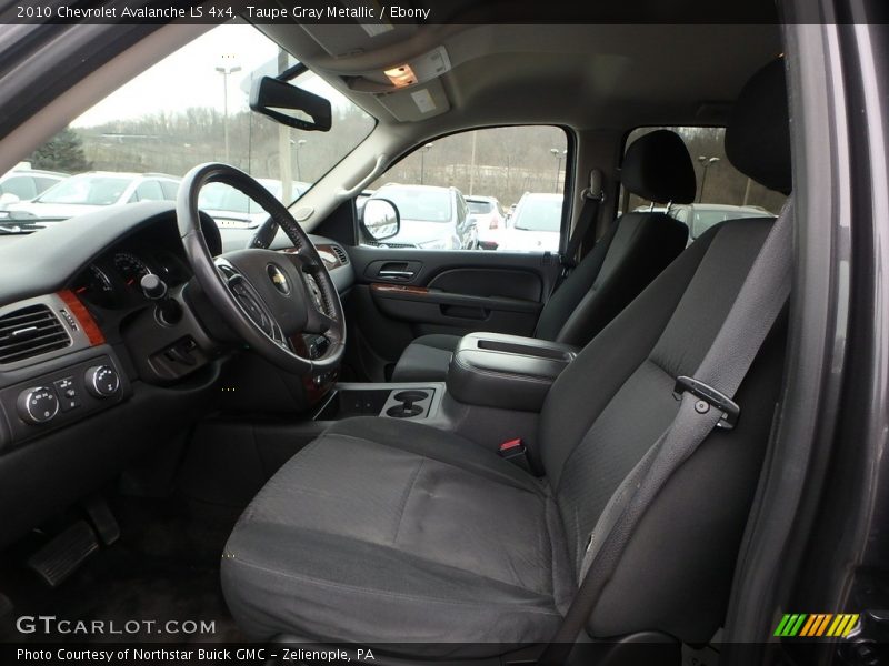 Taupe Gray Metallic / Ebony 2010 Chevrolet Avalanche LS 4x4