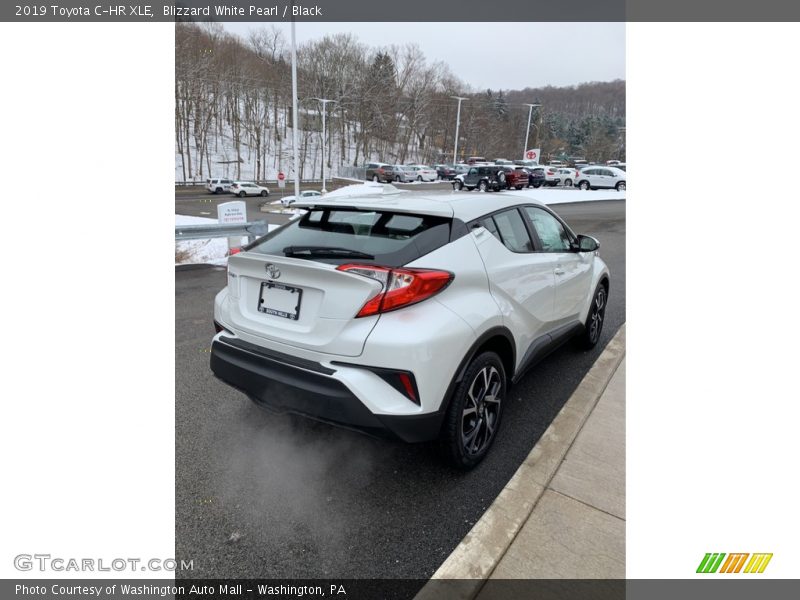 Blizzard White Pearl / Black 2019 Toyota C-HR XLE