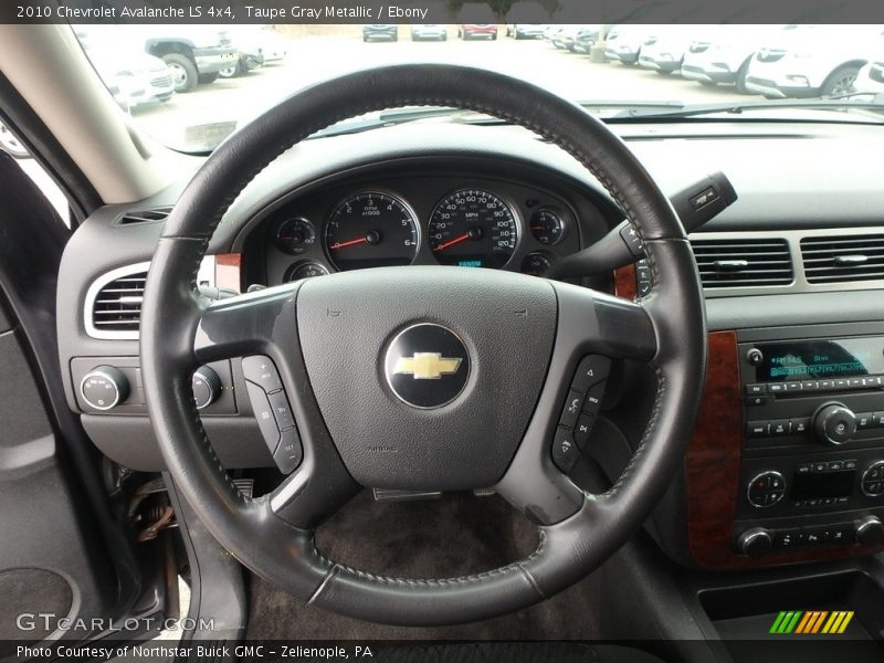 Taupe Gray Metallic / Ebony 2010 Chevrolet Avalanche LS 4x4