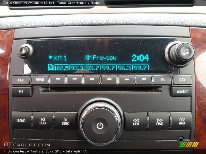 Taupe Gray Metallic / Ebony 2010 Chevrolet Avalanche LS 4x4