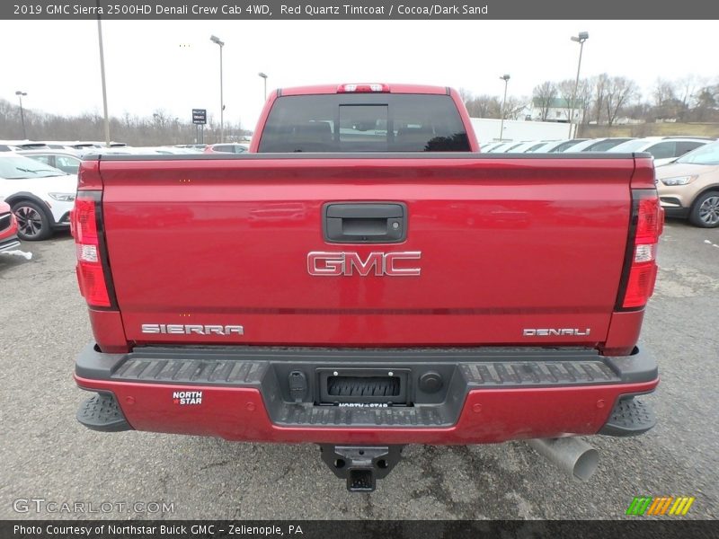 Red Quartz Tintcoat / Cocoa/Dark Sand 2019 GMC Sierra 2500HD Denali Crew Cab 4WD