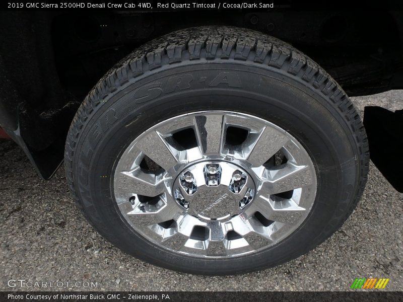 Red Quartz Tintcoat / Cocoa/Dark Sand 2019 GMC Sierra 2500HD Denali Crew Cab 4WD