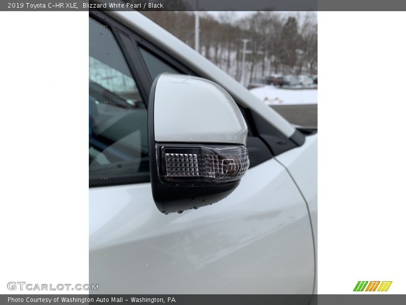 Blizzard White Pearl / Black 2019 Toyota C-HR XLE
