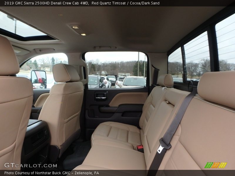 Red Quartz Tintcoat / Cocoa/Dark Sand 2019 GMC Sierra 2500HD Denali Crew Cab 4WD
