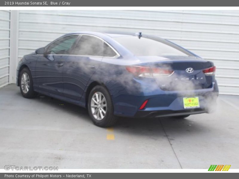 Blue / Gray 2019 Hyundai Sonata SE