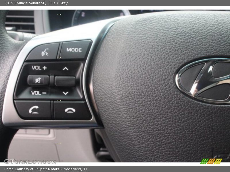 Blue / Gray 2019 Hyundai Sonata SE
