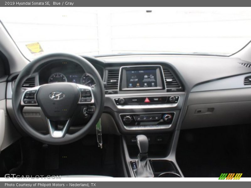 Blue / Gray 2019 Hyundai Sonata SE