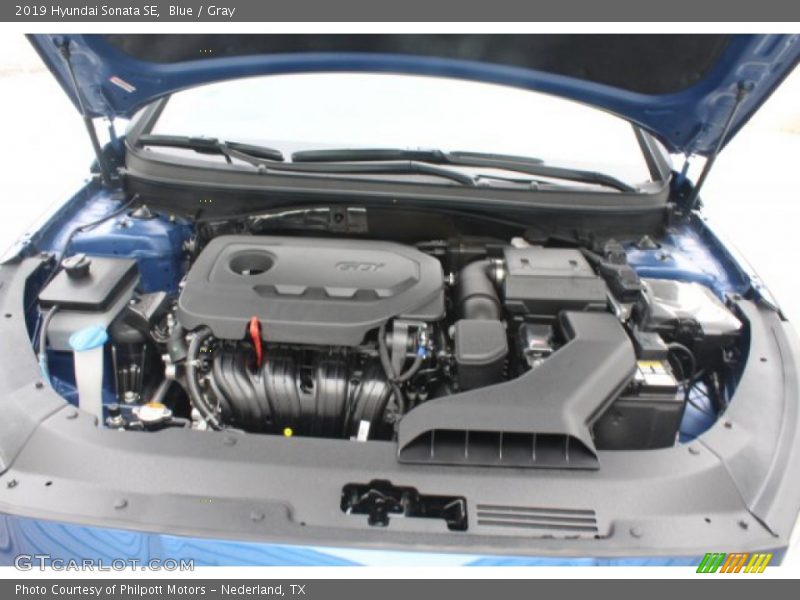 Blue / Gray 2019 Hyundai Sonata SE