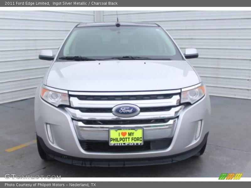 Ingot Silver Metallic / Charcoal Black 2011 Ford Edge Limited