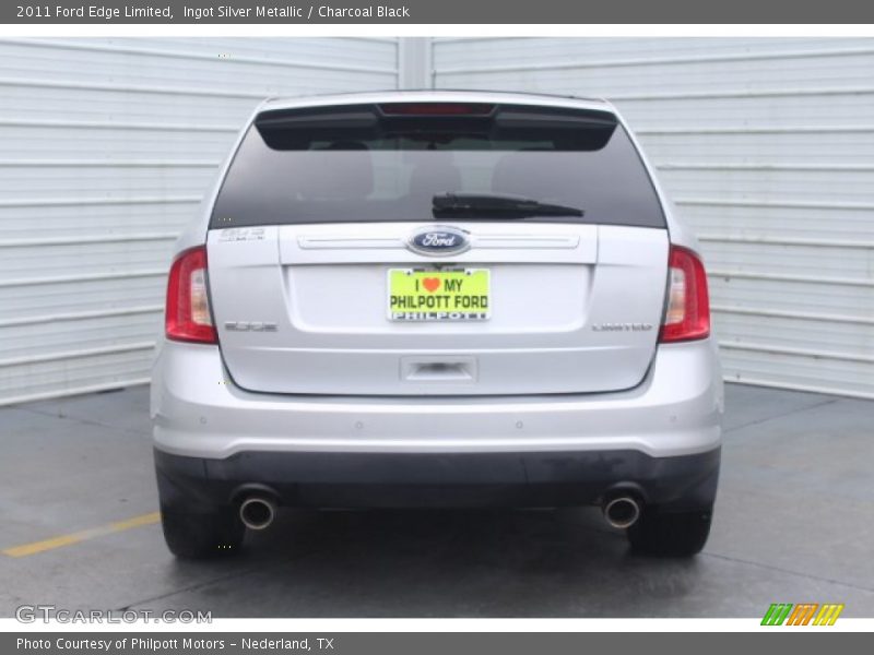 Ingot Silver Metallic / Charcoal Black 2011 Ford Edge Limited