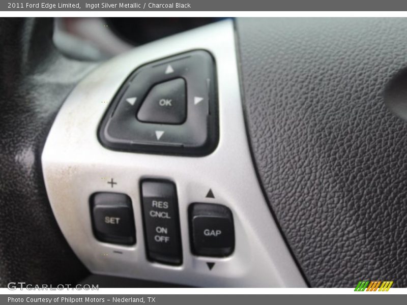 Ingot Silver Metallic / Charcoal Black 2011 Ford Edge Limited
