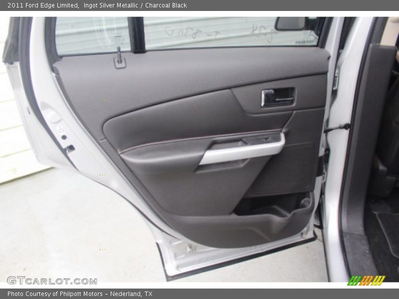 Ingot Silver Metallic / Charcoal Black 2011 Ford Edge Limited