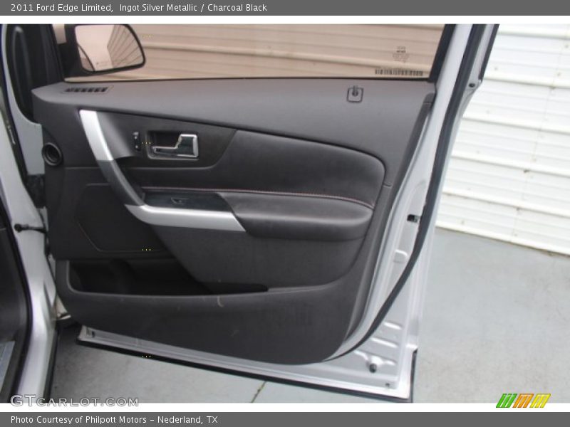 Ingot Silver Metallic / Charcoal Black 2011 Ford Edge Limited
