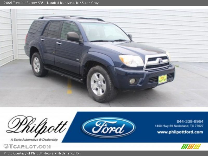 Nautical Blue Metallic / Stone Gray 2006 Toyota 4Runner SR5