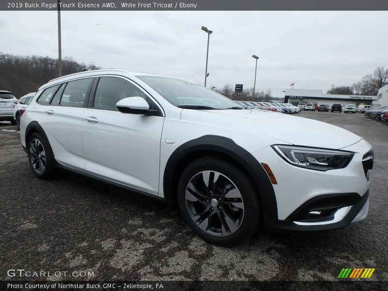 White Frost Tricoat / Ebony 2019 Buick Regal TourX Essence AWD
