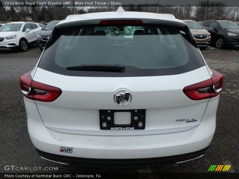 White Frost Tricoat / Ebony 2019 Buick Regal TourX Essence AWD