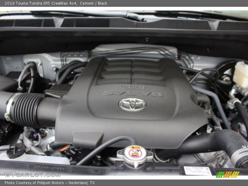 Cement / Black 2019 Toyota Tundra SR5 CrewMax 4x4