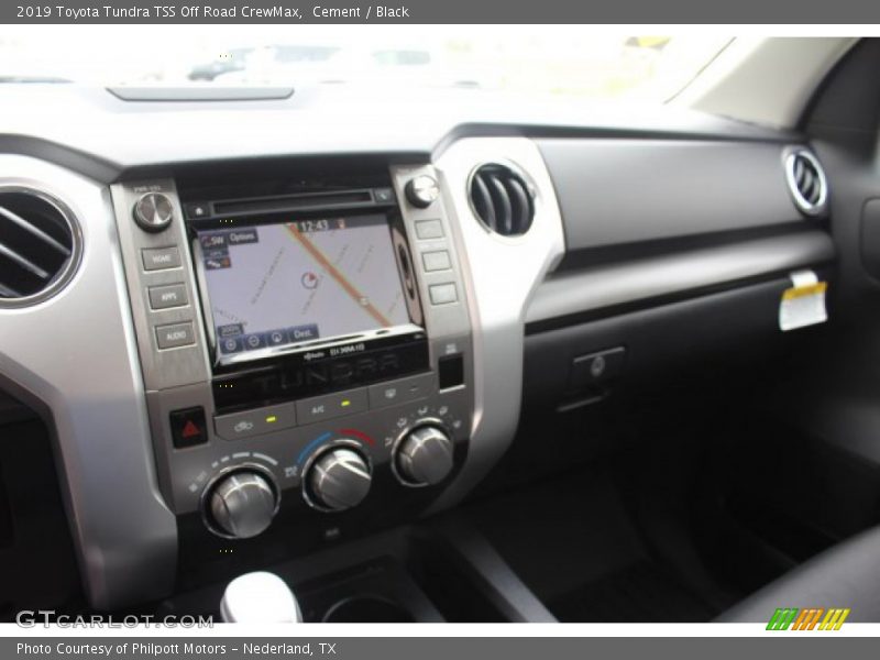 Cement / Black 2019 Toyota Tundra TSS Off Road CrewMax