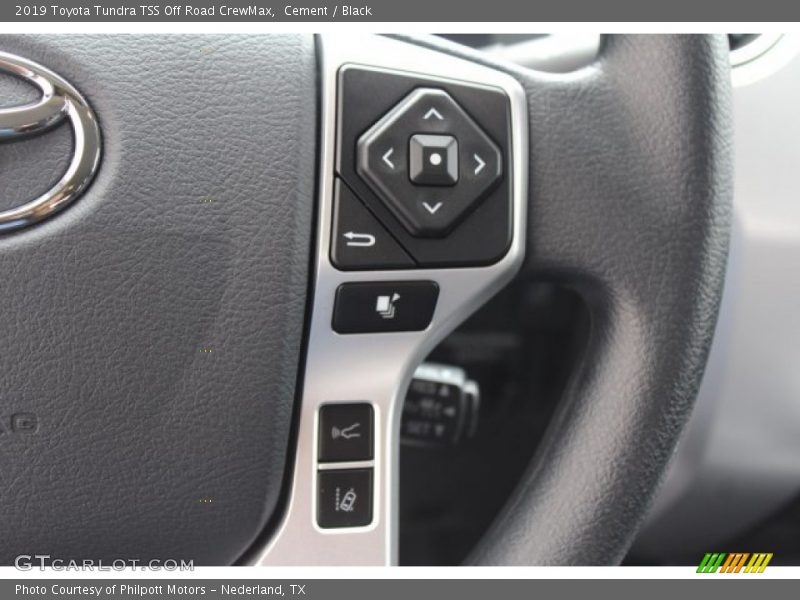 Cement / Black 2019 Toyota Tundra TSS Off Road CrewMax
