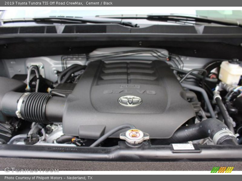 Cement / Black 2019 Toyota Tundra TSS Off Road CrewMax