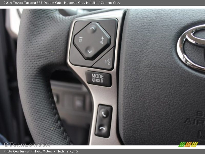 Magnetic Gray Metallic / Cement Gray 2019 Toyota Tacoma SR5 Double Cab