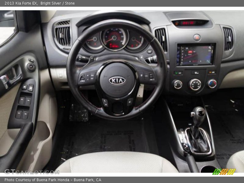 Bright Silver / Stone 2013 Kia Forte EX