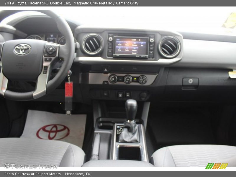 Magnetic Gray Metallic / Cement Gray 2019 Toyota Tacoma SR5 Double Cab