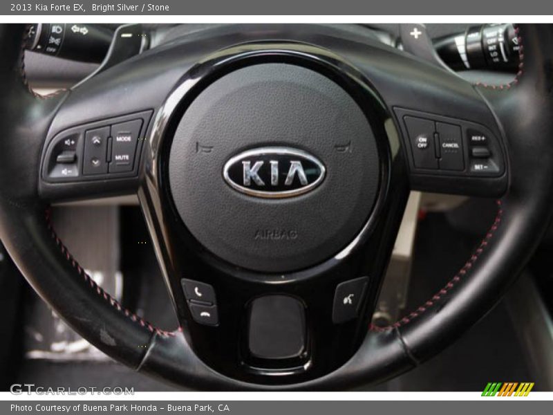 Bright Silver / Stone 2013 Kia Forte EX