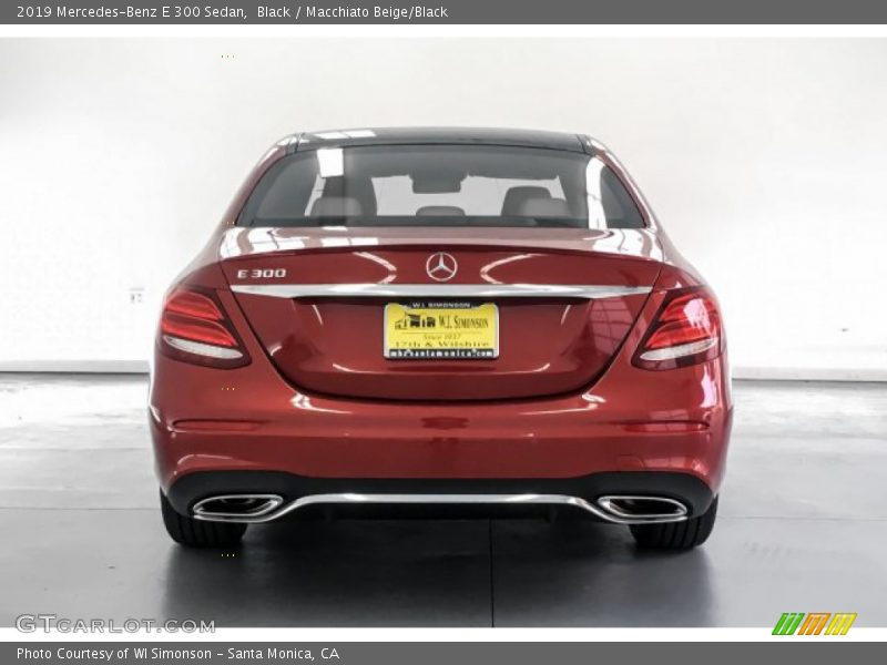 Black / Macchiato Beige/Black 2019 Mercedes-Benz E 300 Sedan