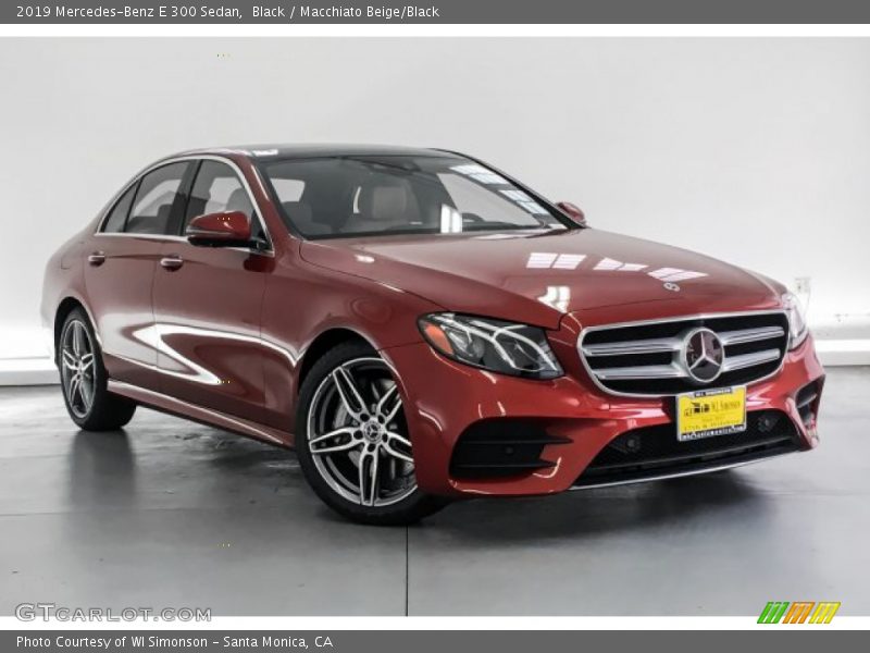 Black / Macchiato Beige/Black 2019 Mercedes-Benz E 300 Sedan