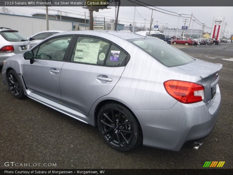 Ice Silver Metallic / Carbon Black 2019 Subaru WRX Premium