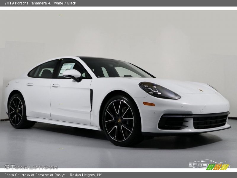 White / Black 2019 Porsche Panamera 4