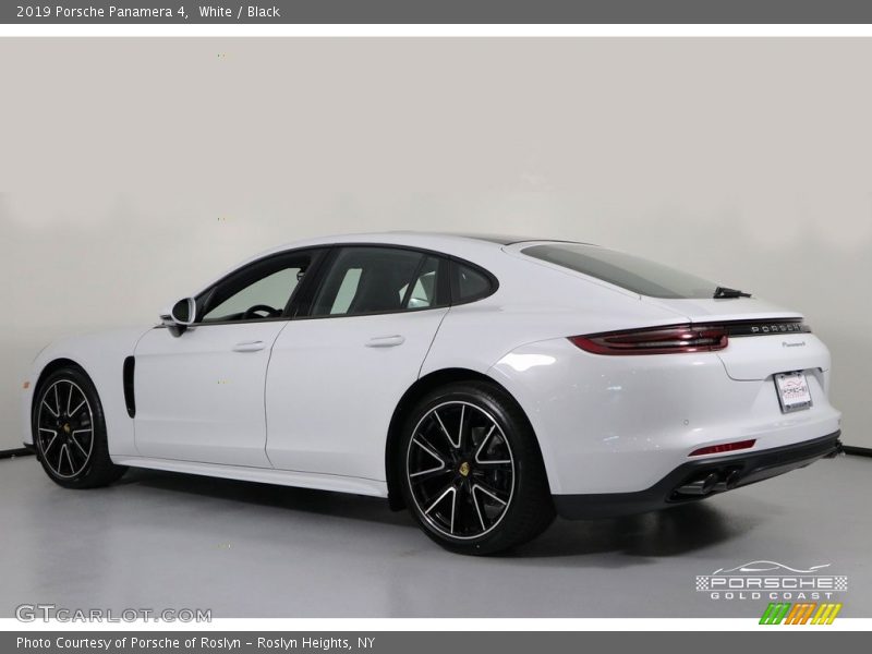 White / Black 2019 Porsche Panamera 4