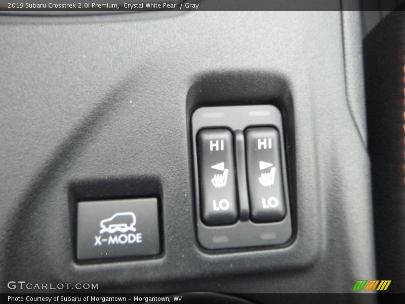 Crystal White Pearl / Gray 2019 Subaru Crosstrek 2.0i Premium