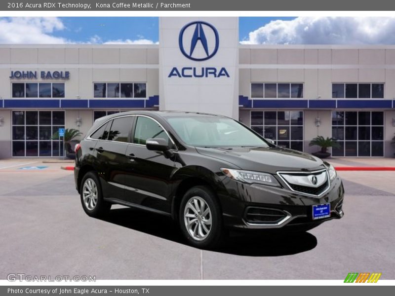 Kona Coffee Metallic / Parchment 2016 Acura RDX Technology