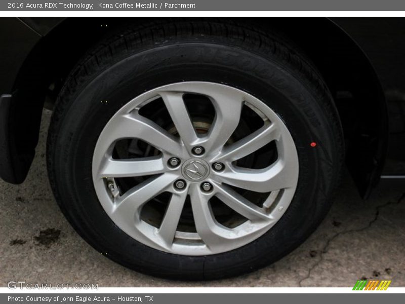 Kona Coffee Metallic / Parchment 2016 Acura RDX Technology