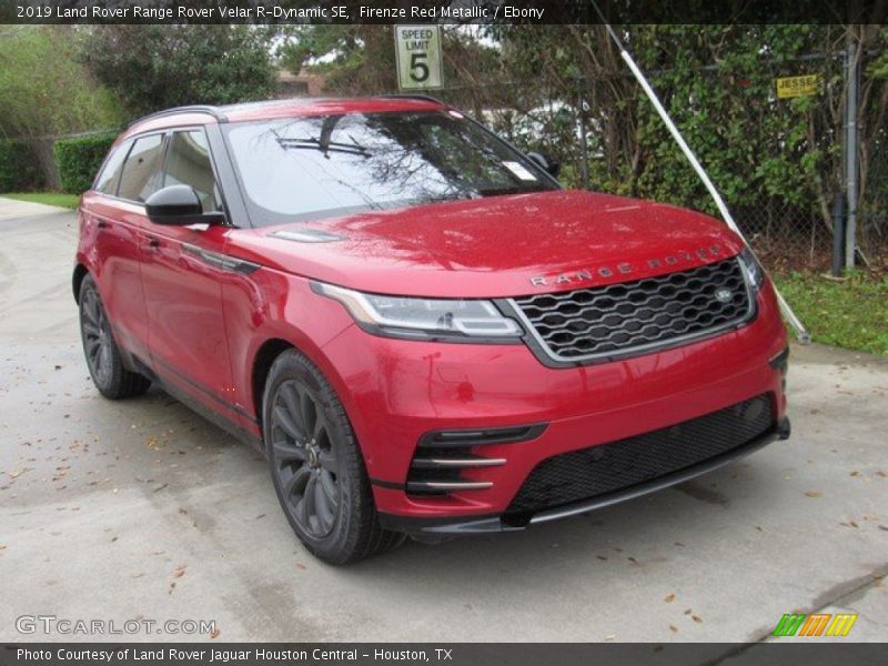 Firenze Red Metallic / Ebony 2019 Land Rover Range Rover Velar R-Dynamic SE