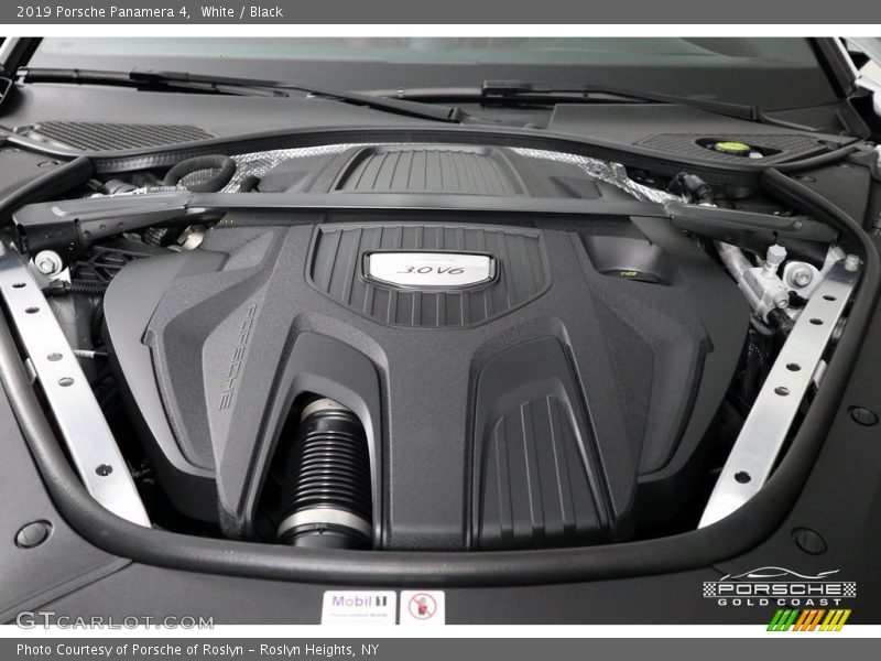 White / Black 2019 Porsche Panamera 4