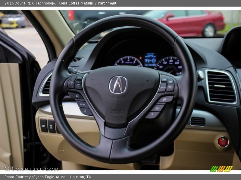 Kona Coffee Metallic / Parchment 2016 Acura RDX Technology