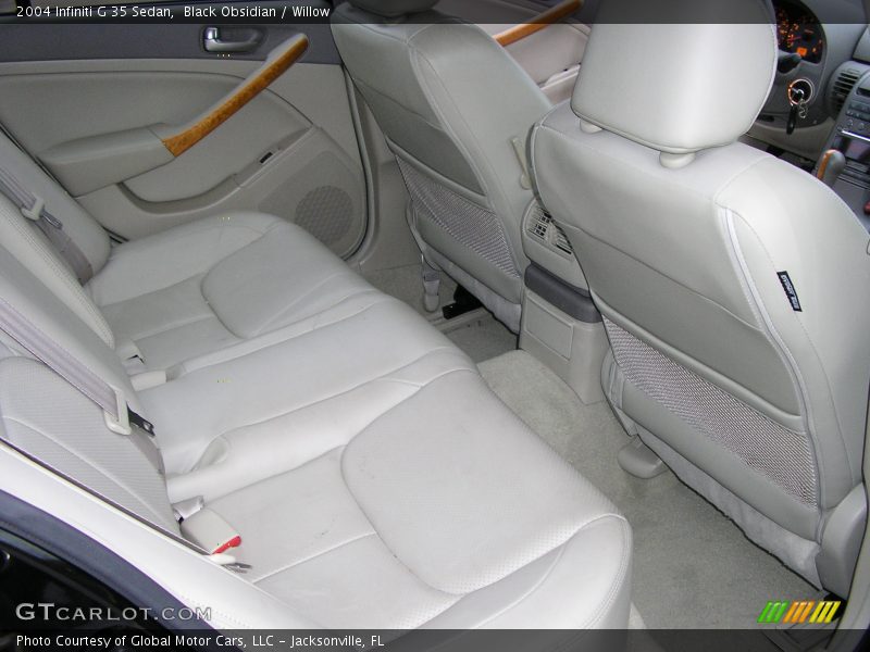 Black Obsidian / Willow 2004 Infiniti G 35 Sedan