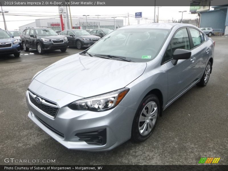 Ice Silver Metallic / Black 2019 Subaru Impreza 2.0i 4-Door