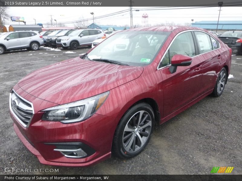 Crimson Red / Ivory 2019 Subaru Legacy 2.5i Limited