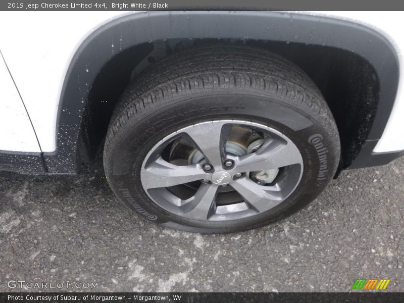 Bright White / Black 2019 Jeep Cherokee Limited 4x4