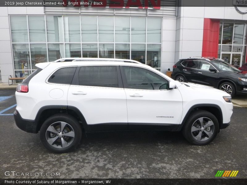 Bright White / Black 2019 Jeep Cherokee Limited 4x4