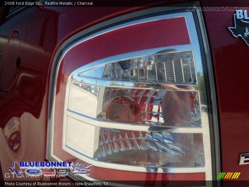 Redfire Metallic / Charcoal 2008 Ford Edge SEL