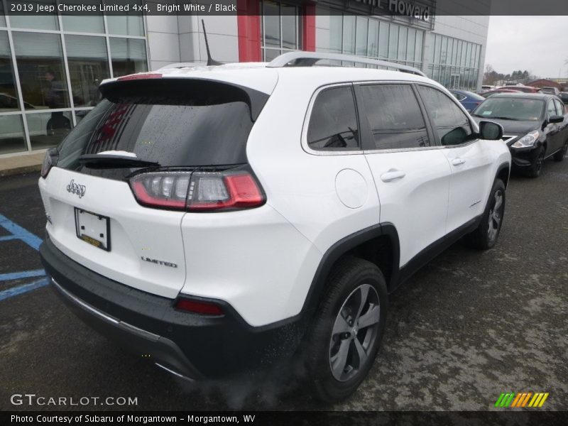Bright White / Black 2019 Jeep Cherokee Limited 4x4