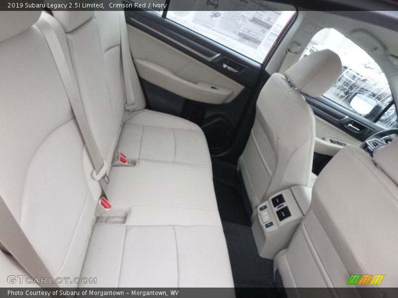 Crimson Red / Ivory 2019 Subaru Legacy 2.5i Limited