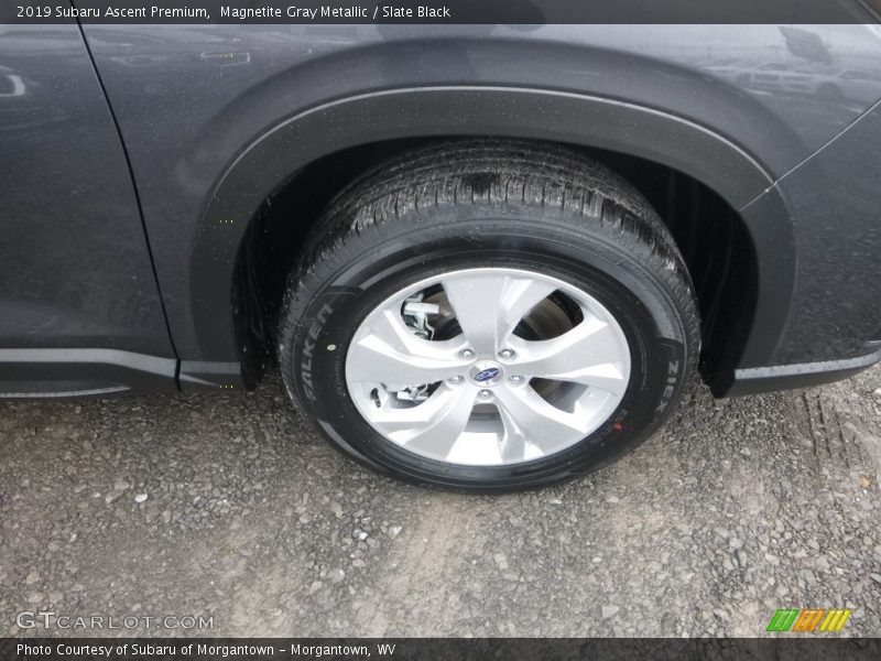 Magnetite Gray Metallic / Slate Black 2019 Subaru Ascent Premium