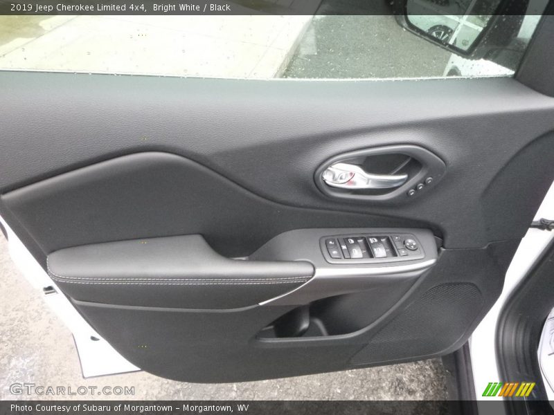 Bright White / Black 2019 Jeep Cherokee Limited 4x4