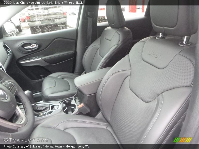 Bright White / Black 2019 Jeep Cherokee Limited 4x4